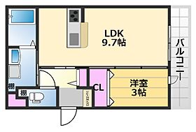 メゾンルシエル 203 ｜ 大阪府堺市堺区市之町東4丁1-27（賃貸アパート1LDK・2階・33.78㎡） その2