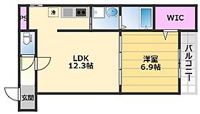 フジパレス堺石津川2番館 305 ｜ 大阪府堺市西区浜寺石津町中1丁4-26（賃貸アパート1LDK・3階・45.10㎡） その2