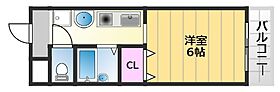 リバーランド堺東 202 ｜ 大阪府堺市堺区新町5-33（賃貸マンション1K・2階・19.44㎡） その2