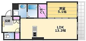 レヴォントゥレット1 106 ｜ 大阪府堺市北区金岡町2370-1（賃貸マンション1LDK・1階・47.85㎡） その2