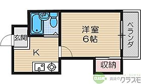 大阪府茨木市西田中町（賃貸マンション1R・2階・18.00㎡） その2