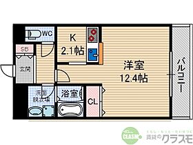 大阪府箕面市彩都粟生南1丁目12-10（賃貸マンション1K・1階・36.00㎡） その2