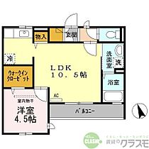 大阪府茨木市舟木町（賃貸アパート1LDK・1階・38.61㎡） その2