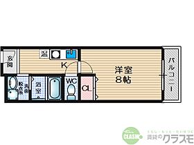 大阪府箕面市粟生間谷東6丁目17-1（賃貸マンション1K・1階・24.90㎡） その2