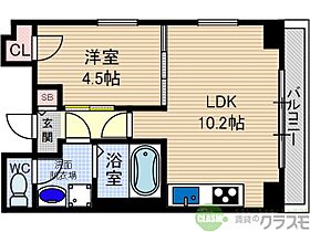 大阪府茨木市元町（賃貸マンション1LDK・5階・35.94㎡） その2