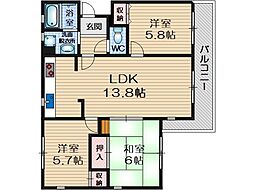 間取図画像 3LDK