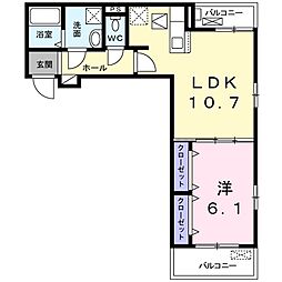 プラシード上泉 2階