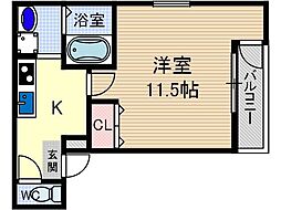 フジパレスカルディア 3階