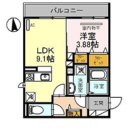 エトワールウエスト 3階