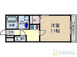 CaRmeL 1Kの間取図画像