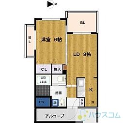 マーヴェラス箕面 1階