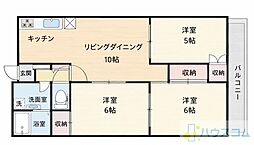 アンハウス 3LDKの間取図画像