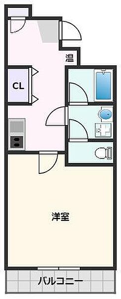 協同レジデンス江坂 ｜大阪府吹田市垂水町1丁目(賃貸マンション1K・4階・34.00㎡)の写真 その2