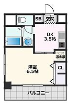 第13関根マンション 608 ｜ 大阪府吹田市垂水町3丁目30-3（賃貸マンション1DK・6階・24.81㎡） その2