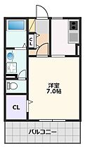 プランドール彩 205 ｜ 大阪府吹田市幸町18-7（賃貸アパート1K・2階・30.10㎡） その2