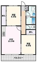 ボナール園 102 ｜ 大阪府吹田市南清和園町41-32（賃貸マンション2LDK・1階・56.51㎡） その2