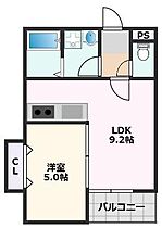 HARU吹田FRONT  ｜ 大阪府吹田市内本町1丁目12-19（賃貸アパート1LDK・3階・31.30㎡） その2