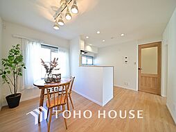 東急ドエル宮前平サニーヒルB棟 3LDKのリビング/ダイニング