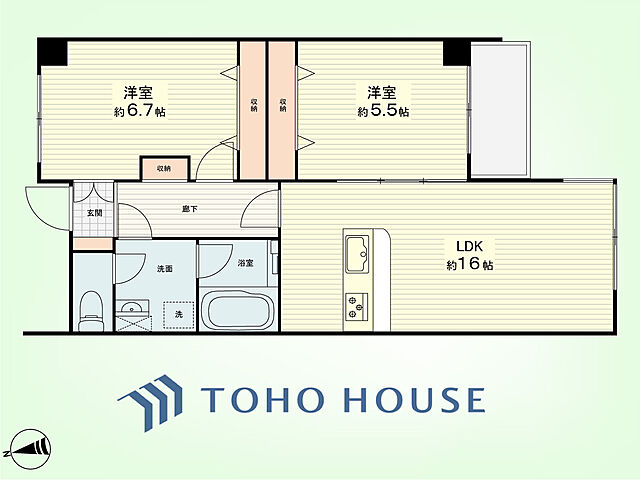 間取り ライオンズマンション大森 10階/-