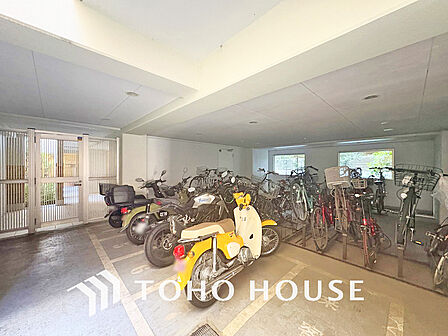バイク置場(料金・空き状況はご確認ください)