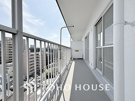 陽当たり良好なバルコニー