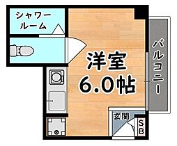 兵庫県神戸市灘区篠原中町３丁目（賃貸マンション1R・3階・12.70㎡） その2