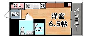 兵庫県神戸市灘区篠原中町３丁目（賃貸マンション1R・2階・19.00㎡） その2