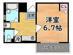 兵庫県神戸市灘区灘北通１丁目（賃貸マンション1K・2階・22.00㎡） その2