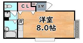 兵庫県神戸市灘区篠原本町３丁目（賃貸アパート1R・1階・21.47㎡） その2