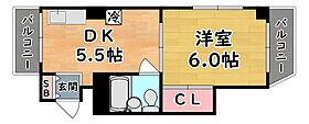 兵庫県神戸市灘区大内通４丁目（賃貸マンション1DK・2階・21.00㎡） その2