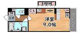 兵庫県神戸市東灘区御影本町３丁目（賃貸マンション1R・1階・26.84㎡） その2