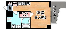 兵庫県神戸市灘区城内通５丁目（賃貸マンション1R・5階・28.04㎡） その2