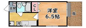 兵庫県神戸市灘区篠原南町２丁目（賃貸アパート1K・1階・20.85㎡） その2