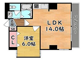 兵庫県神戸市灘区篠原中町３丁目（賃貸マンション1LDK・1階・42.00㎡） その2