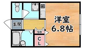 兵庫県神戸市東灘区住吉宮町３丁目（賃貸アパート1R・2階・20.25㎡） その2