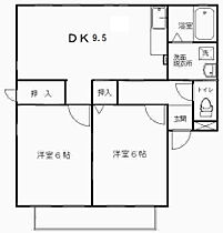 ヴァイン C 201 ｜ 静岡県藤枝市平島（賃貸アパート2LDK・2階・50.08㎡） その2