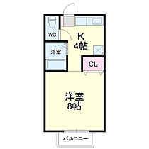 リバーサイドC 201 ｜ 静岡県藤枝市時ケ谷（賃貸アパート1K・2階・27.02㎡） その2