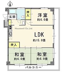 センチュリー御宿シーサイド 3LDKの間取図画像