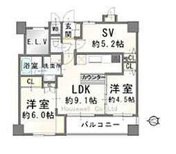 レーベンハイム戸田公園 3LDKの間取図画像