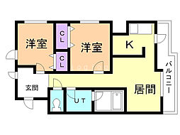 りら・ガーデン・ときわ 3階