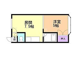 コーポアスラン 1階