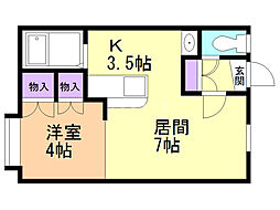 アティック新町 2階
