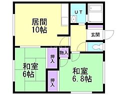 ハイムどうなんＡ 1階