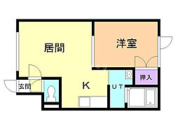 ロイヤルハイム新中野A 1階