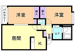 グランドハイツ萩野 2階