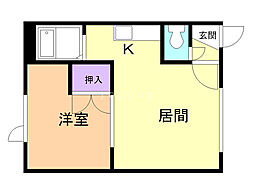 ロイヤルハイム青雲Ｄ 2階