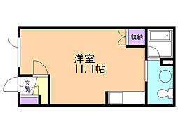 間取図画像 ワンルーム