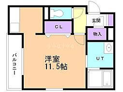 間取図画像 ワンルーム