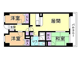 間取図画像 3LDK