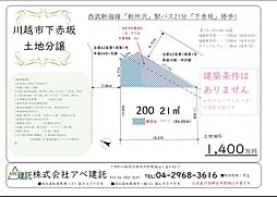 物件画像 川越市下赤坂　売地